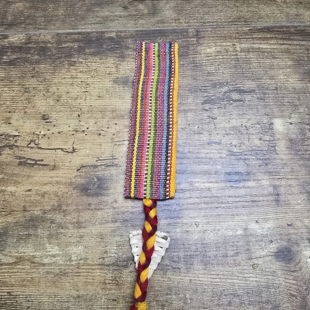 Guatemalan Textile Worry Doll Bookmark